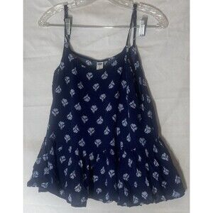 Old Navy Navy Blue Spaghetti Strap Top Size Large